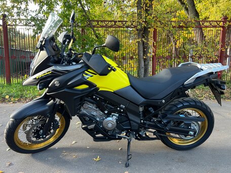 2018 Suzuki V-Strom DL 650, жёлтый, 795000 рублей, вид 2