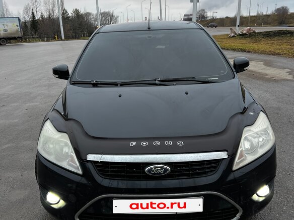 2011 Ford Focus II Рестайлинг, чёрный, 580000 рублей - вид 1