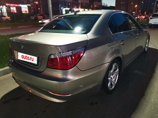 2008 BMW 5 серии 520i V (E60/E61) Рестайлинг, бежевый, 1200000 рублей, вид 2
