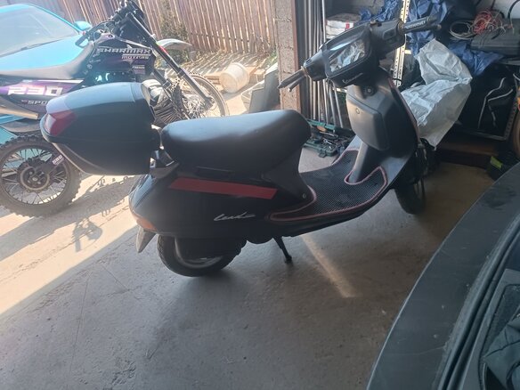 1995 Honda Lead 50, чёрный, 65000 рублей