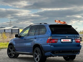 2002 BMW X5 4.6is I (E53), голубой, 2000000 рублей, вид 3