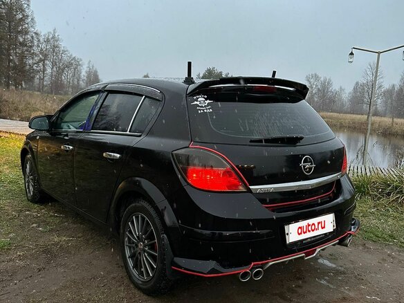 2010 Opel Astra H Рестайлинг, чёрный, 450000 рублей - вид 10