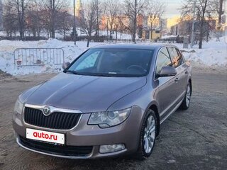 2012 Skoda Superb II, бежевый, 1300000 рублей, вид 1