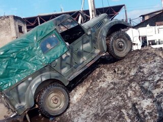 1972 ГАЗ 69А, зелёный, 200000 рублей, вид 2