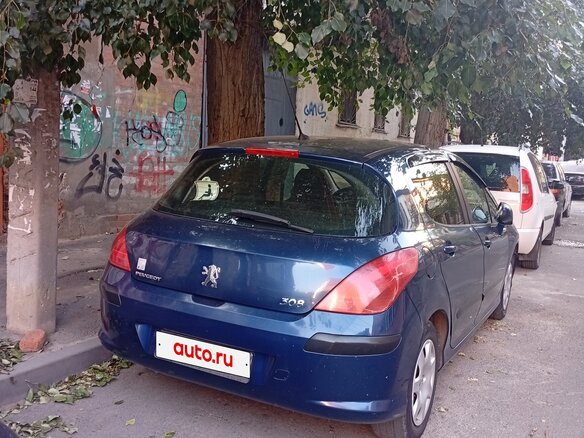 2008 Peugeot 308 I, синий, 250000 рублей - вид 1