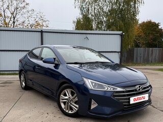 2018 Hyundai Elantra VI (AD) Рестайлинг, синий, 1290000 рублей, вид 5
