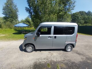2019 Honda N-VAN, серебристый, 770000 рублей, вид 4