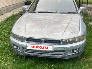 1998 Mitsubishi Galant VIII, серебристый, 140000 рублей, вид 2