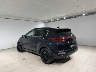 2021 Kia Sportage IV Рестайлинг, чёрный, 2227000 рублей, вид 4