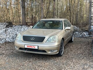 2002 Lexus LS 430 III, жёлтый, 1150000 рублей, вид 1
