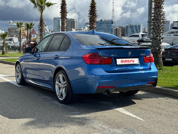 2012 BMW 3 серии 320i xDrive VI (F3x), синий, 1850000 рублей - вид 17