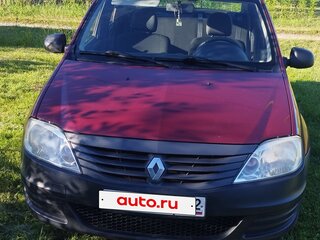 2013 Renault Logan I Рестайлинг, красный, 349000 рублей, вид 2