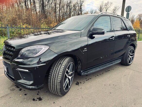 2012 Mercedes-Benz M-Класс AMG 63 AMG III (W166), чёрный, 3100000 рублей - вид 2