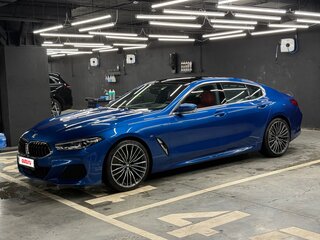 2020 BMW 8 серии Gran Coupe 840d xDrive II (G14/G15/G16), синий, 6500000 рублей, вид 2