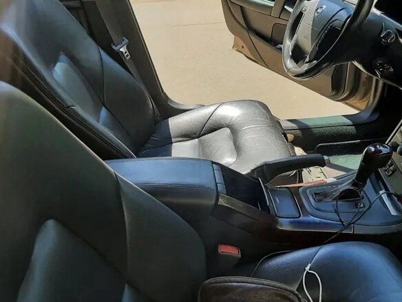 2003 Volvo S80 I Рестайлинг, золотистый, 850000 рублей - вид 9