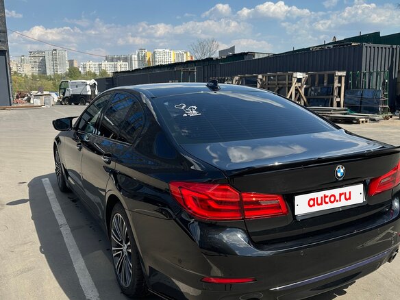 2017 BMW 5 серии 520d VII (G30/G31/G38), чёрный, 3100000 рублей - вид 12