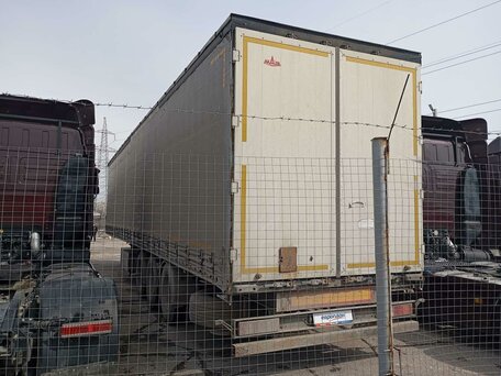 2022 МАЗ Полуприцеп тентованный, чёрный, 1312000 рублей, вид 4