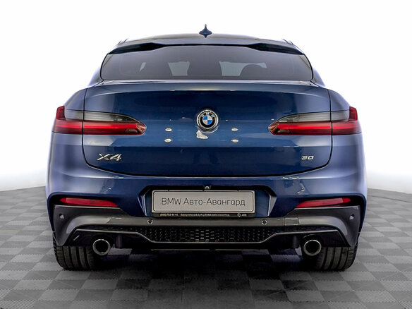 2020 BMW X4 30d II (G02), синий, 4785000 рублей - вид 5