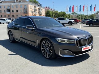 2019 BMW 7 серии 740i VI (G11/G12) Рестайлинг, серый, 4650000 рублей, вид 4