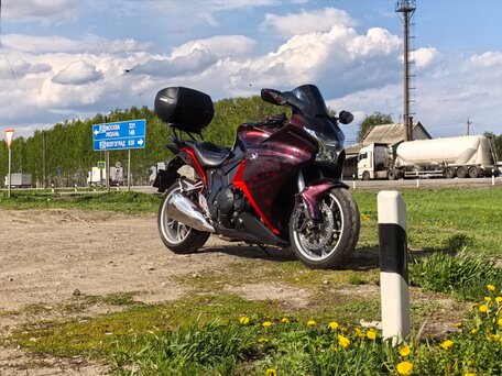 2011 Honda VFR 1200, чёрный, 830000 рублей, вид 1