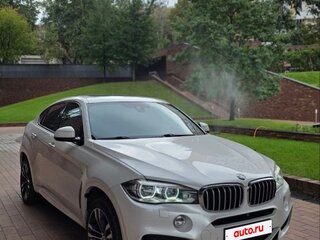 2016 BMW X6 40d II (F16), белый, 3090000 рублей, вид 3