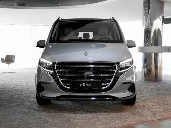 2026 Mercedes-Benz V-Класс Extra Long 300 d экстра длинный III (W447) Рестайлинг 2, серый, 15937600 рублей - вид 4