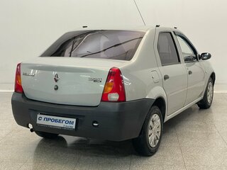 2009 Renault Logan I, серый, 380000 рублей, вид 4