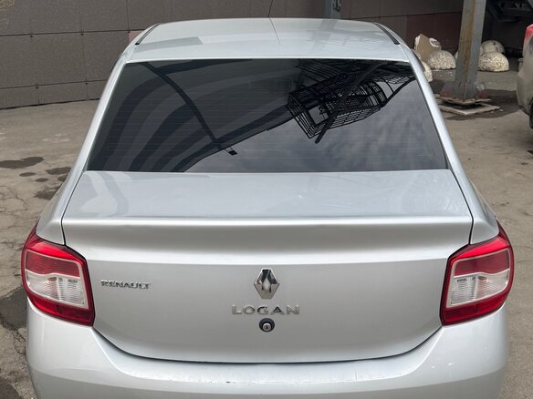 2015 Renault Logan II, серый, 390000 рублей - вид 4