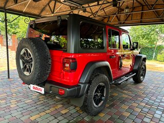 2018 Jeep Wrangler IV (JL), красный, 3599999 рублей, вид 4