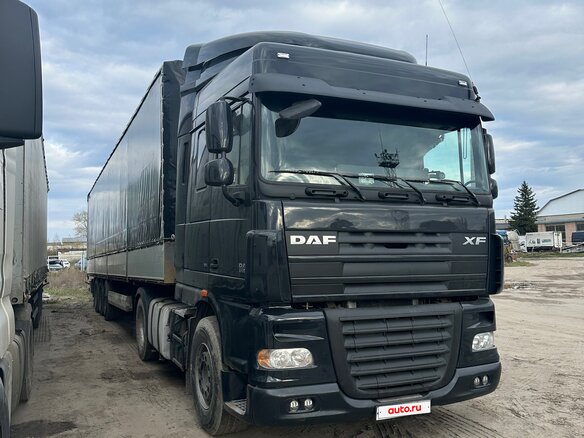 2008 DAF XF 105, чёрный, 2500000 рублей