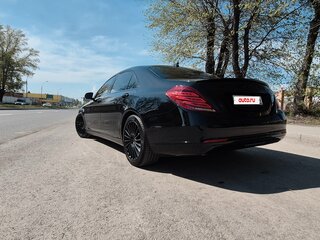 2014 Mercedes-Benz S-Класс 350 CDI BlueTEC Long 7G-TRONIC VI (W222, C217), чёрный, 3700000 рублей, вид 2