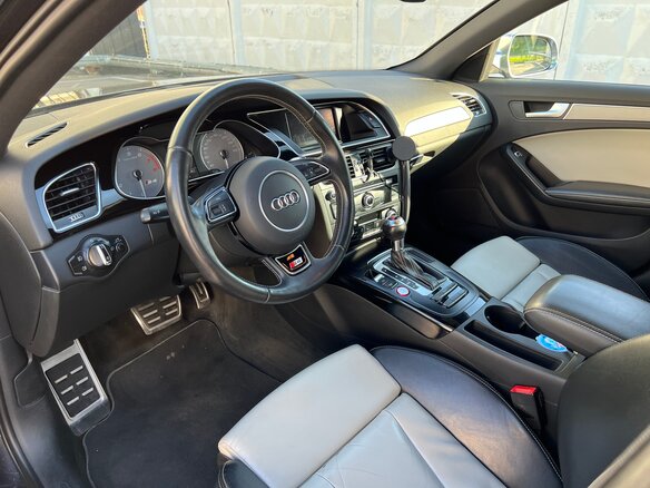 2012 Audi S4 IV (B8) Рестайлинг, серый, 1955000 рублей - вид 10
