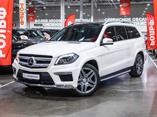2014 Mercedes-Benz GL-Класс 400 II (X166), белый, 3199000 рублей, вид 1