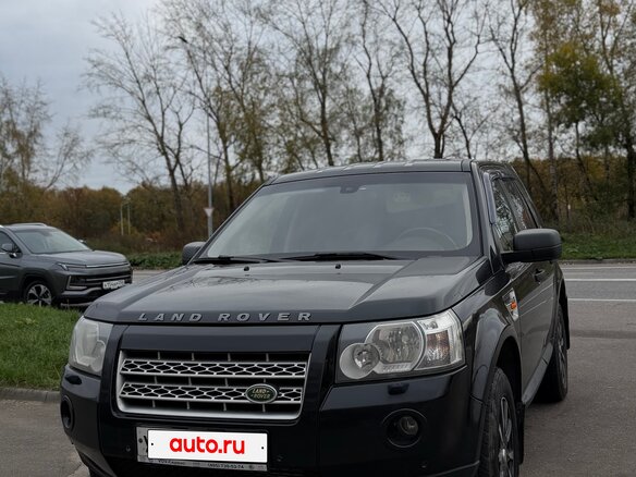 2008 Land Rover Freelander II, чёрный