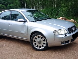2002 Audi A6 II (C5) Рестайлинг, серый, 1150000 рублей, вид 5