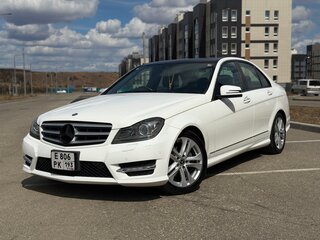 2012 Mercedes-Benz C-Класс 180 BlueEFFICIENCY III (W204) Рестайлинг, белый, 1350000 рублей, вид 1