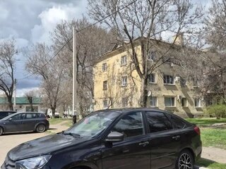 2021 Lada (ВАЗ) Granta I Рестайлинг, чёрный, 700000 рублей, вид 2