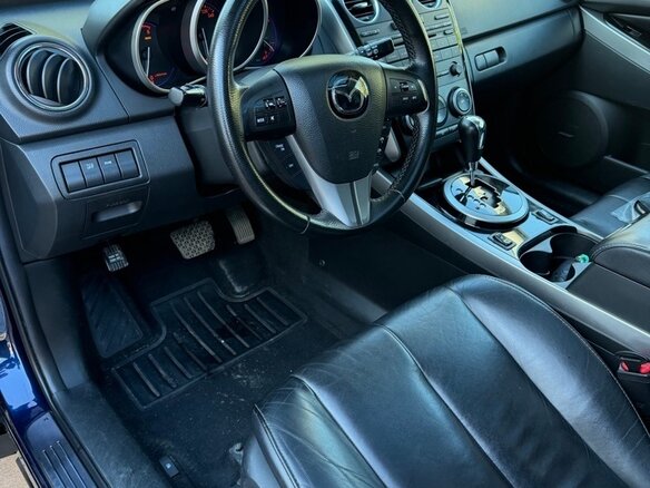 2010 Mazda CX-7 I Рестайлинг, синий, 825000 рублей - вид 9