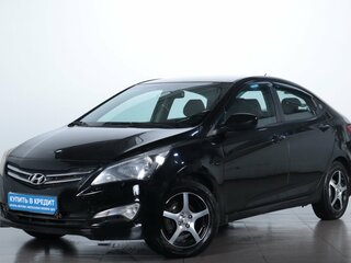 2016 Hyundai Solaris I Рестайлинг, чёрный, 899000 рублей, вид 2