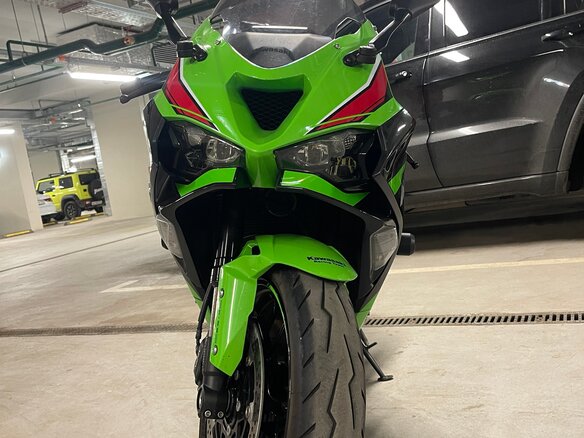 2024 Kawasaki ZX-6 Ninja, зелёный, 1550000 рублей - вид 9