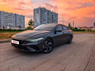2023 Hyundai Elantra VII (CN7) Рестайлинг, серый, 1760000 рублей, вид 3