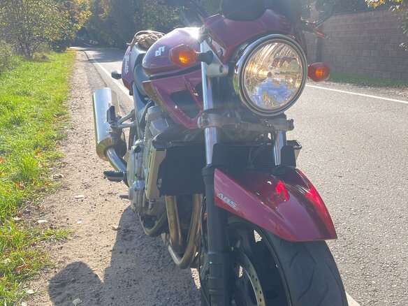 2009 Suzuki Bandit GSF 1250, красный, 440000 рублей