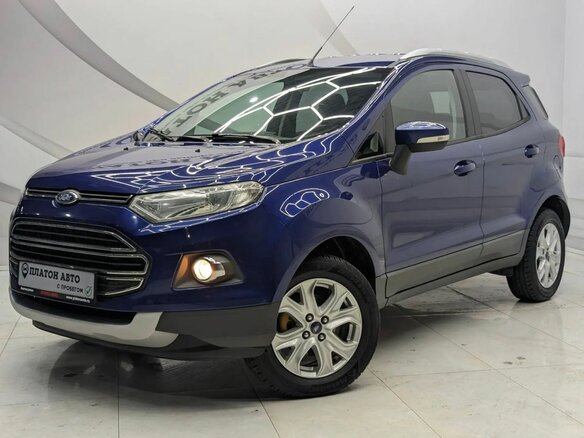 2016 Ford EcoSport II, синий, 949000 рублей