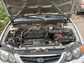 2004 Kia Shuma II, серебристый, 190000 рублей, вид 3