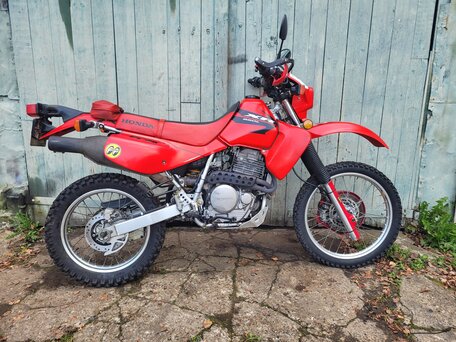 2005 Honda XR 650L, красный, 385000 рублей, вид 2