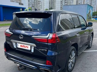 2016 Lexus LX 570 III Рестайлинг 2, синий, 5150000 рублей, вид 5