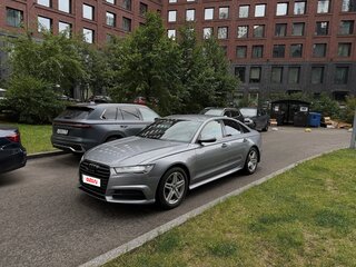 2017 Audi A6 IV (C7) Рестайлинг, серебристый, 2200000 рублей, вид 1