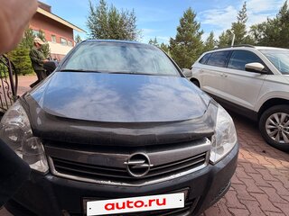 2008 Opel Astra H Рестайлинг, синий, 339000 рублей, вид 2