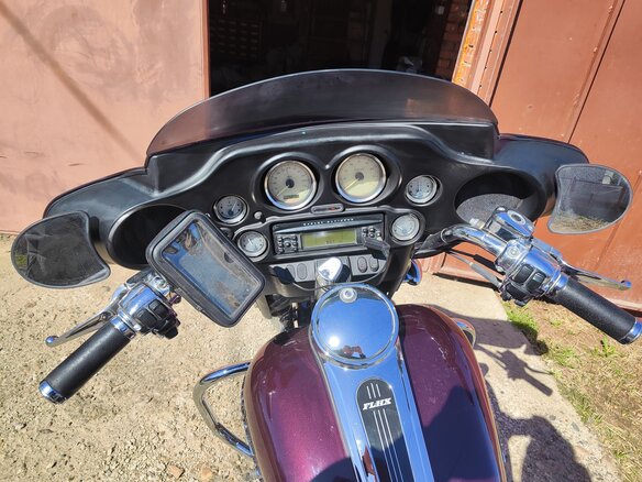 2006 Harley-Davidson Street Glide, фиолетовый, 555000 рублей - вид 5