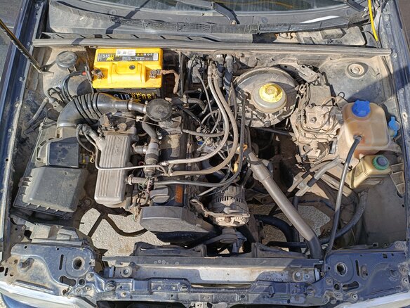 1992 Audi 80 V (B4), синий, 180000 рублей - вид 7